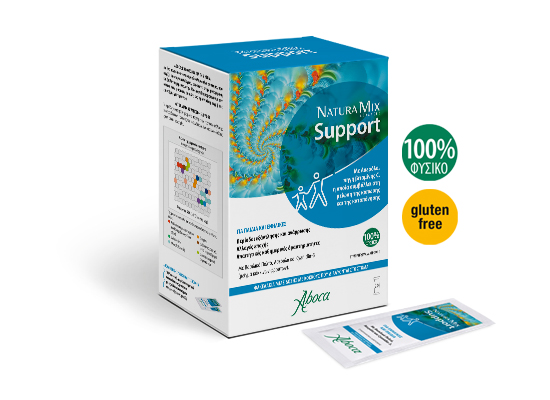 Συσκευασία του προϊόντος Natura Mix Advanced Support από την Aboca